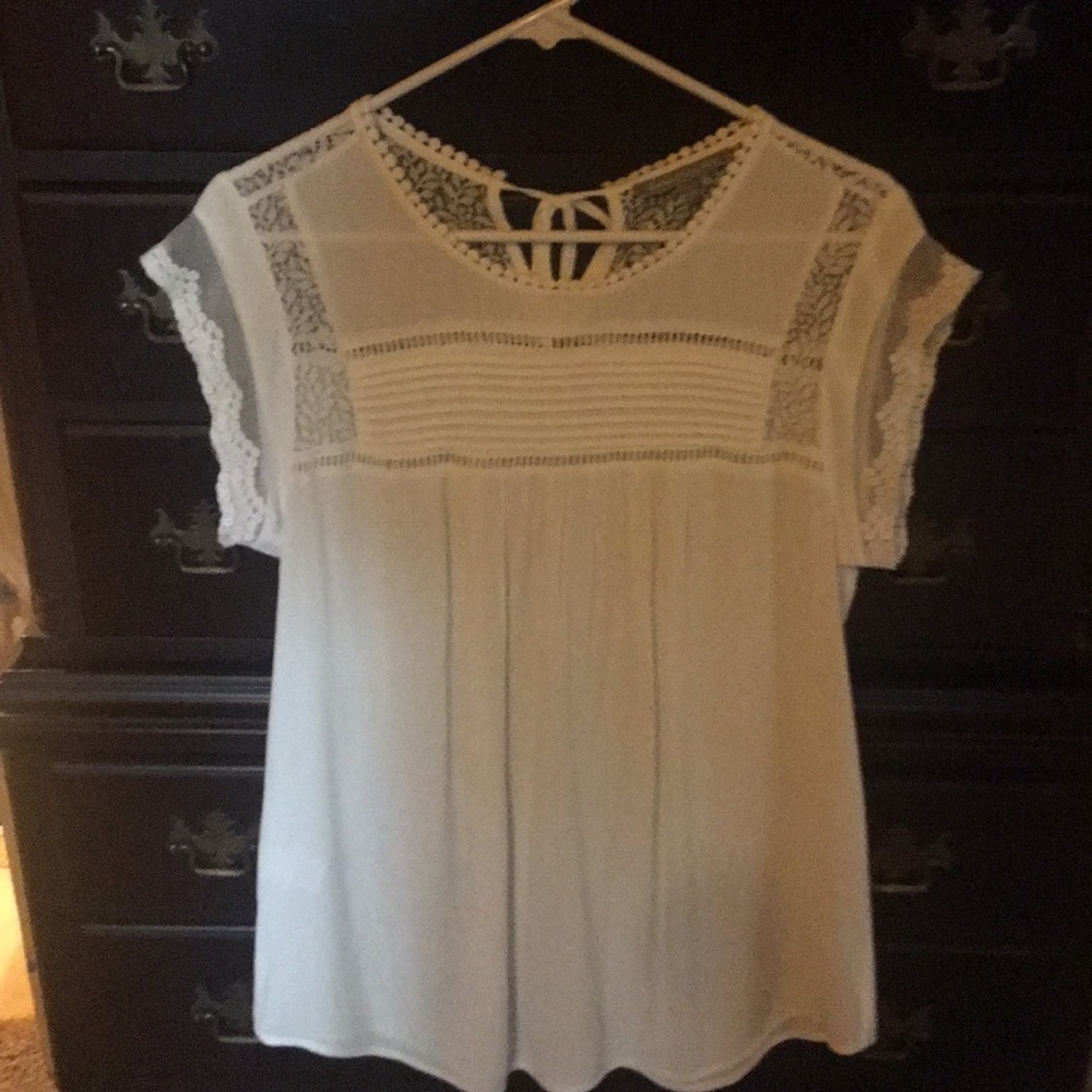 Daniel  Rainn lace detailed casual top
